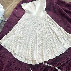 NWT WHBM Knit Cowl Neck Poncho